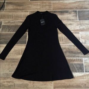 Forever 21 Black Long Sleeve Dress.